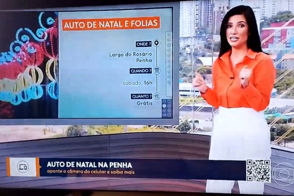 TV Globo fala do Auto de Natal Cheganças!