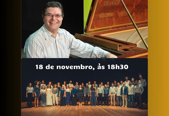 Encerramento da Temporada 2023 do Centro de Música Brasileira terá coro e cravo.