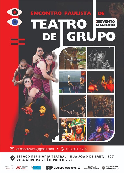 Encontro de Teatro de Grupo com Mais de 30 ações artísticas e culturais na Zona Norte de São Paulo!