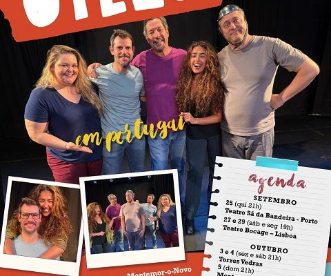 Versão tragicômica de Otelo, de John Mowat, baseada em Shakespeare, faz turnê por Portugal, com o Coletivo Teatral Commune