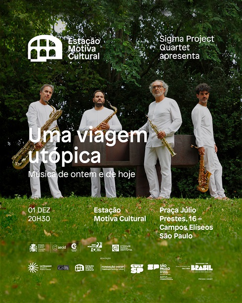 SIGMA Project da Espanha toca na Estação Motiva Cultural