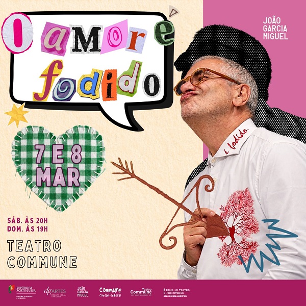 O Amor é Fodido volta ao Teatro Commune nos dias 7 e 8 de março