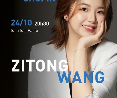 Recital de Zitong Wang no Festival Chopin 2026 na Sala São Paulo